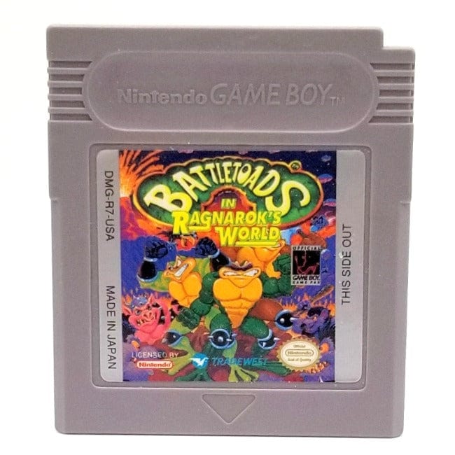 Game Boy GB - Battletoads In Ragnarok's World - Jeu Nintendo Rareware 1993