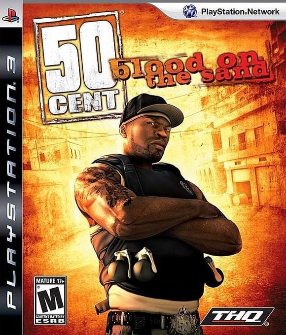50 Cent Blood on the Sand Sony PlayStation 3 Game PS3 - Gandorion Games