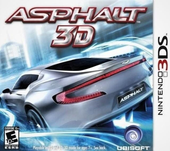 Asphalt 3D Nintendo 3DS Game - Gandorion Games