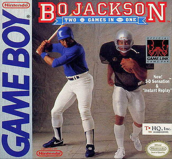 Bo Jackson: Two Games In One - Game Boy