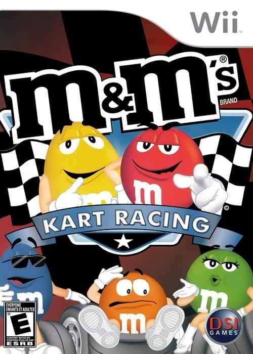 M&M's Kart Racing Nintendo Wii Video Game | Gandorion Games