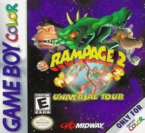 Rampage 2: Universal Tour - Game Boy Color - Gandorion Games
