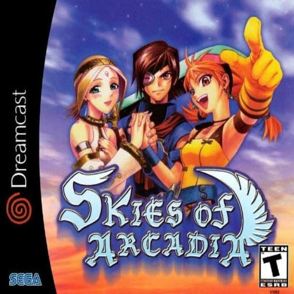 Skies of Arcadia Sega Dreamcast Video Game - Gandorion Games