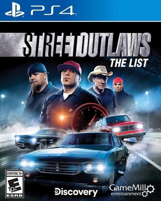 Street Outlaws The List Sony PlayStation 4 - Gandorion Games
