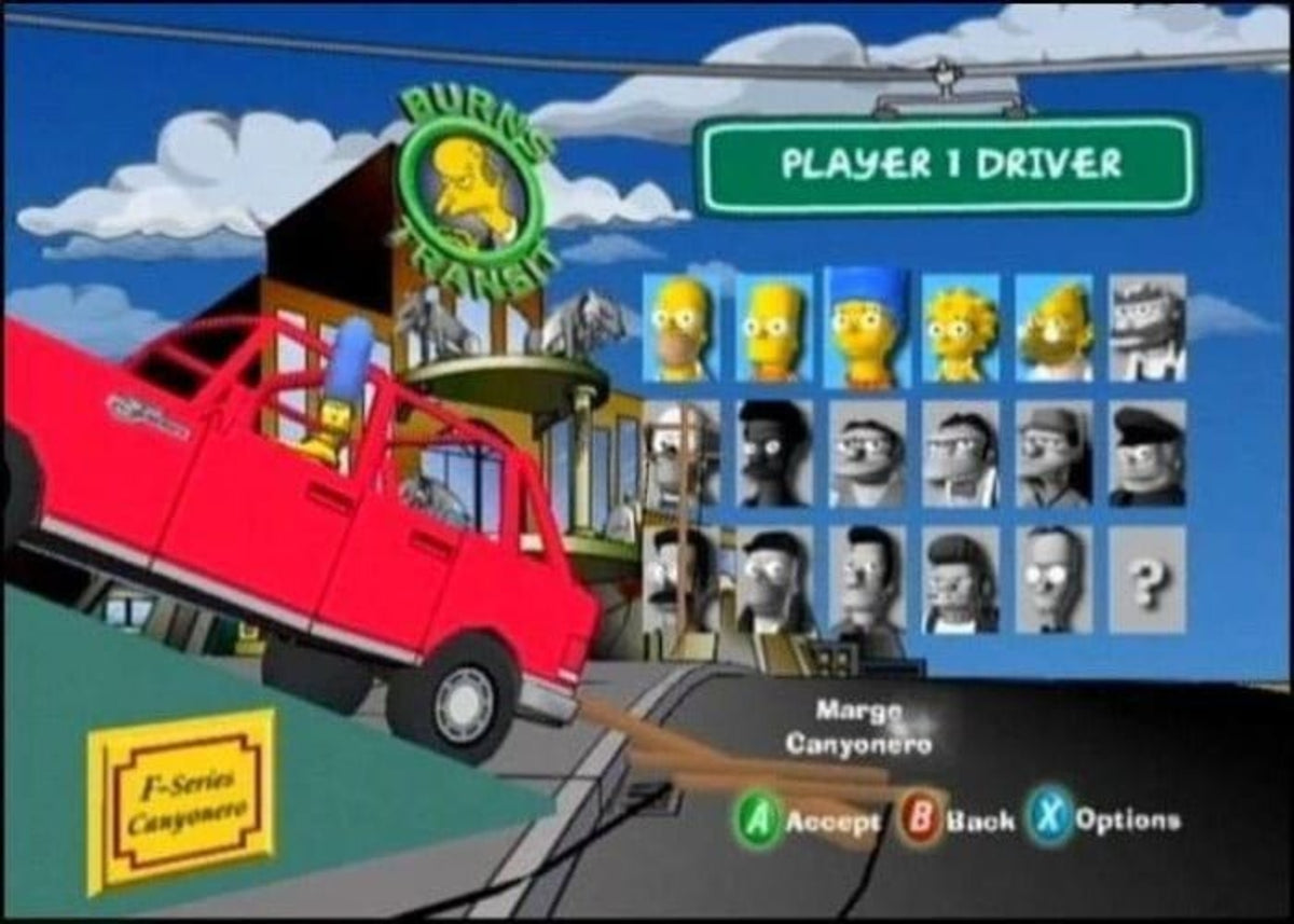 Jeu PlayStation 2 Occasion Jeu The Simpsons Road Rage PS2 - Version Greatest Hits - Disque Excellent, Boîte Sans Manuel - Très Bon état Jeu Taxi Simpsons