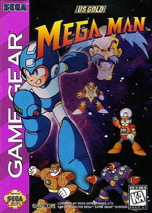 Mega Man Sega Game Gear Video Game | Gandorion Games