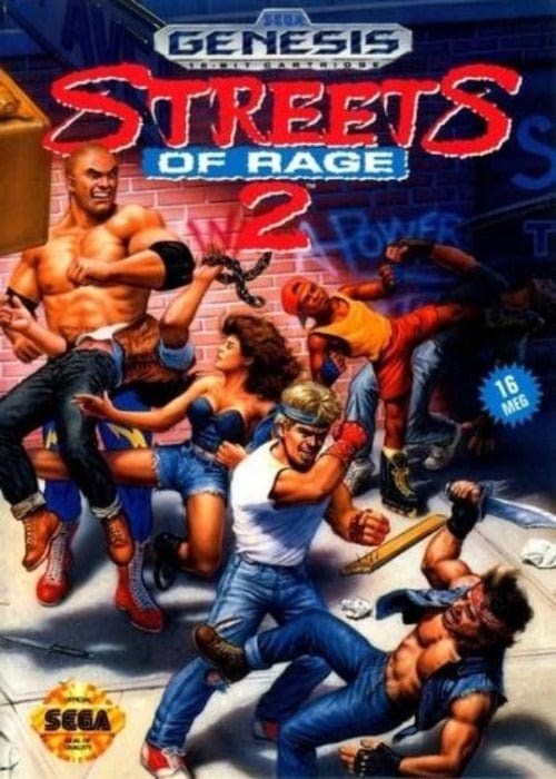 Streets of Rage 2 Sega Genesis - Gandorion Games