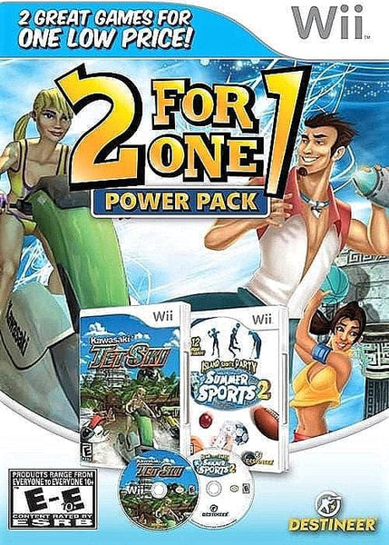 Wii プレーステーション2 カセット 2 for 1 Power Pack - Nintendo Wii – Gandorion Games