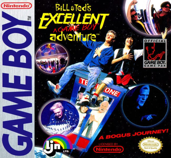 Bill & Ted's Excellent Adventure Nintendo Game Boy.