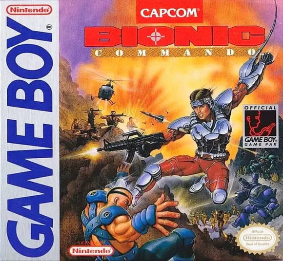 Bionic Commando Nintendo Game Boy.