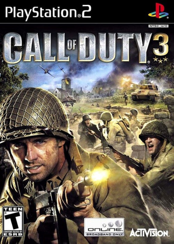 Call of Duty 3 Sony PlayStation 2.