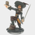 Captain Barbossa Disney Infinity Pirates of the Caribbean Figure.