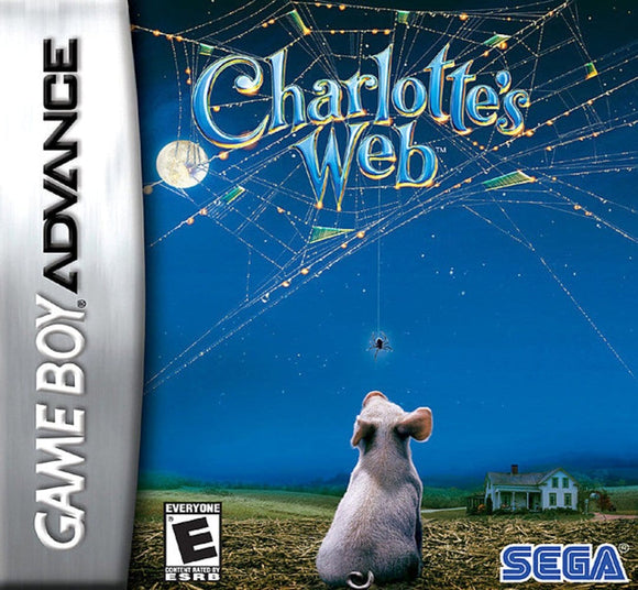 Charlotte's Web Nintendo Game Boy Advance.