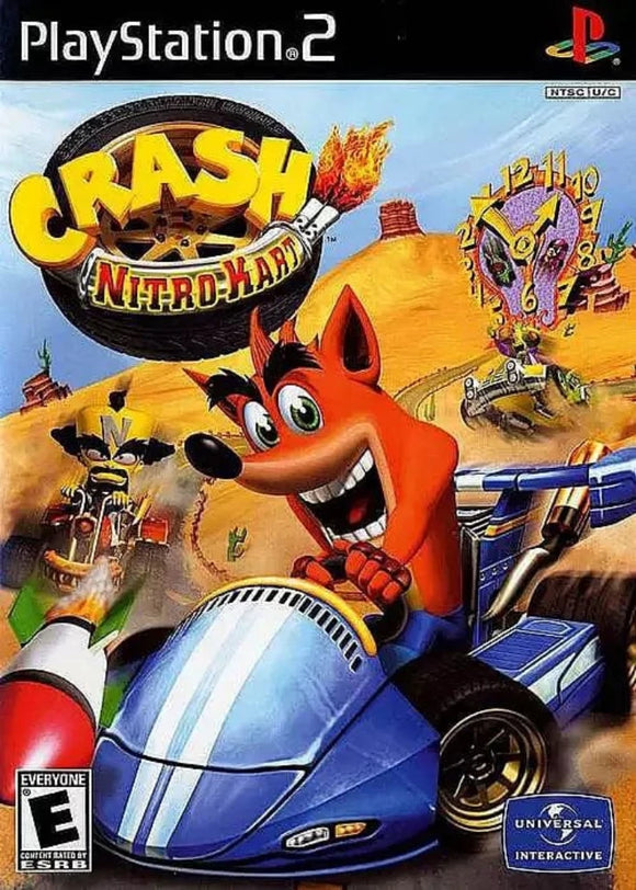 Crash Nitro Kart Sony PlayStation 2.