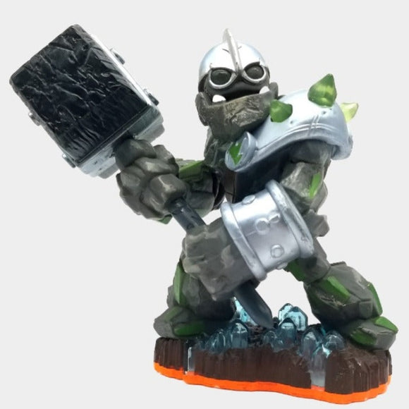 The Crusher is a collectible figure in Skylanders Giants, representing the earth element. With its unbreakable armor and superior strength, this character effortlessly crushes enemies. Choose to play as Crusher and harness its power to vanquish evil forces in the Skylands.