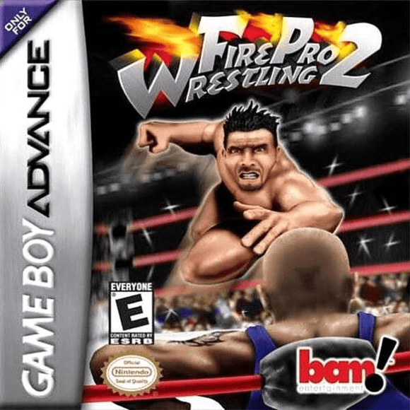 Fire Pro Wrestling 2 Nintendo Game Boy Advance.