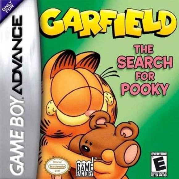 Garfield: The Search for Pooky Nintendo Game Boy Advance.