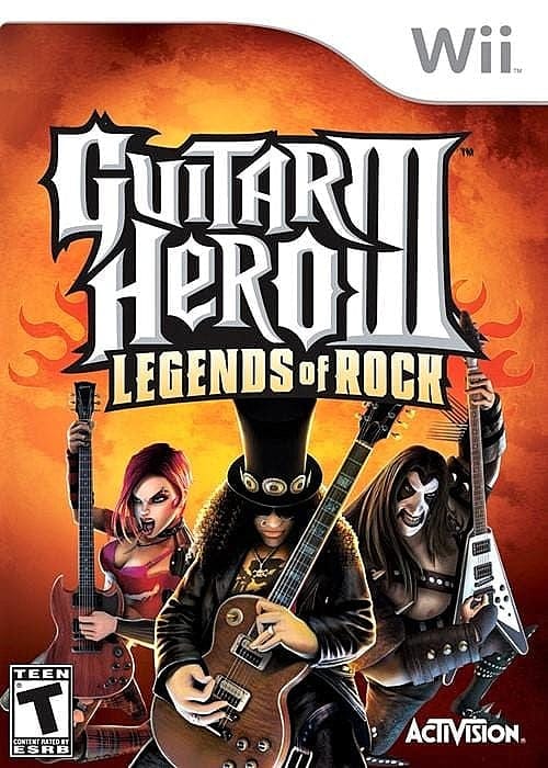 Guitar Hero III Legends of Rock - Nintendo Wii