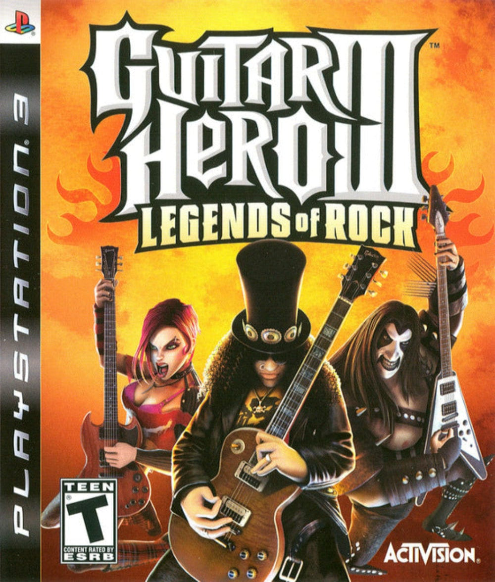 Guitar Hero III: Legends of Rock - PlayStation 3 Game.