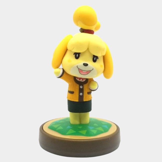 Isabelle Amiibo Nintendo Animal Crossing Winter Outfit Figure