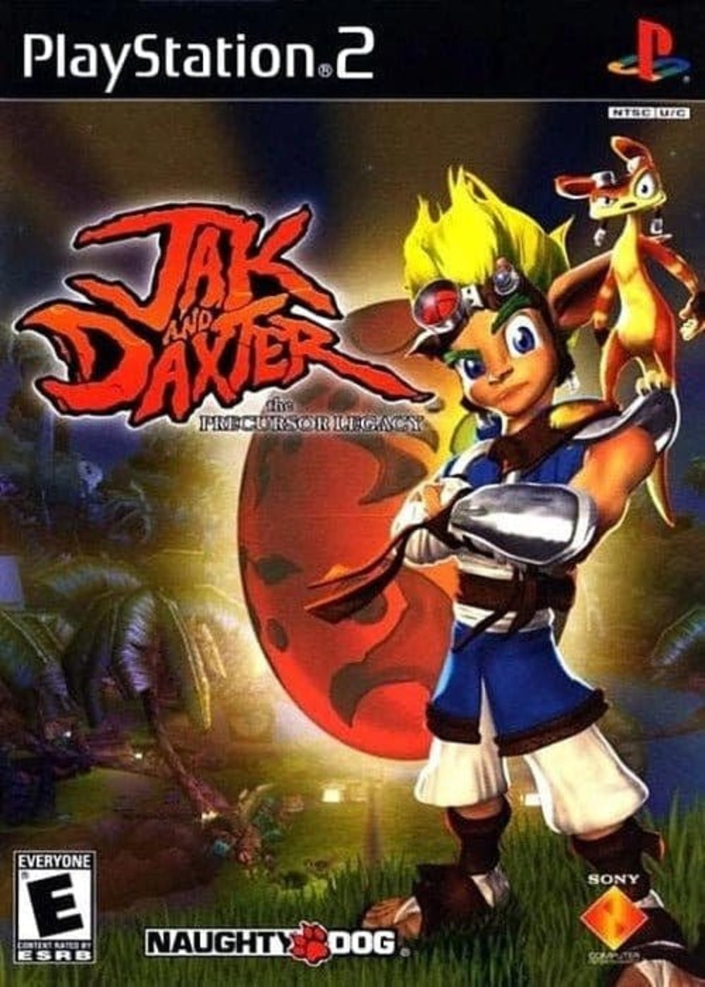 Jak and Daxter: The Precursor Legacy - Sony PlayStation 2 Game.
