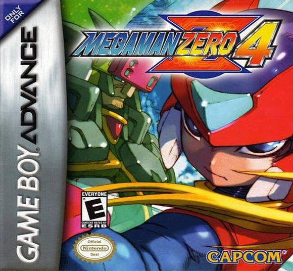 Mega Man Zero 4 Nintendo Game Boy Advance.