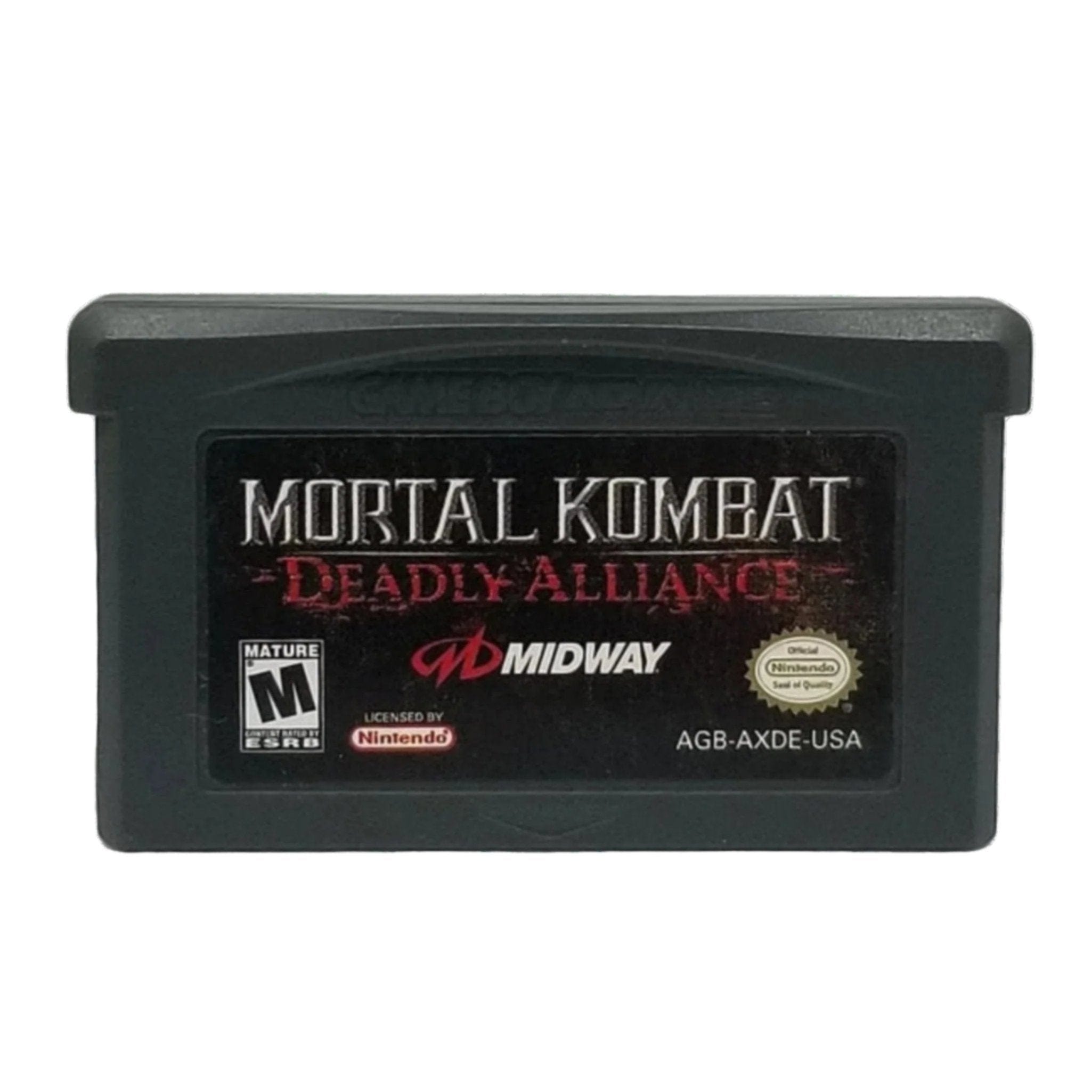Jeu GBA Mortal Kombat Deadly Alliance Game Boy Advance
