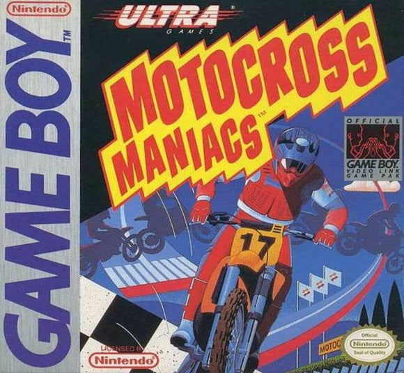 Motocross Maniacs Nintendo Game Boy.