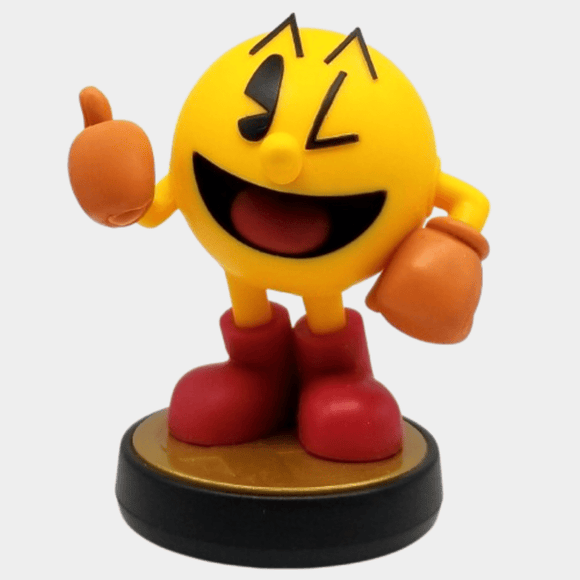 PAC-MAN Nintendo Amiibo Super Smash Bros. Series Figure.