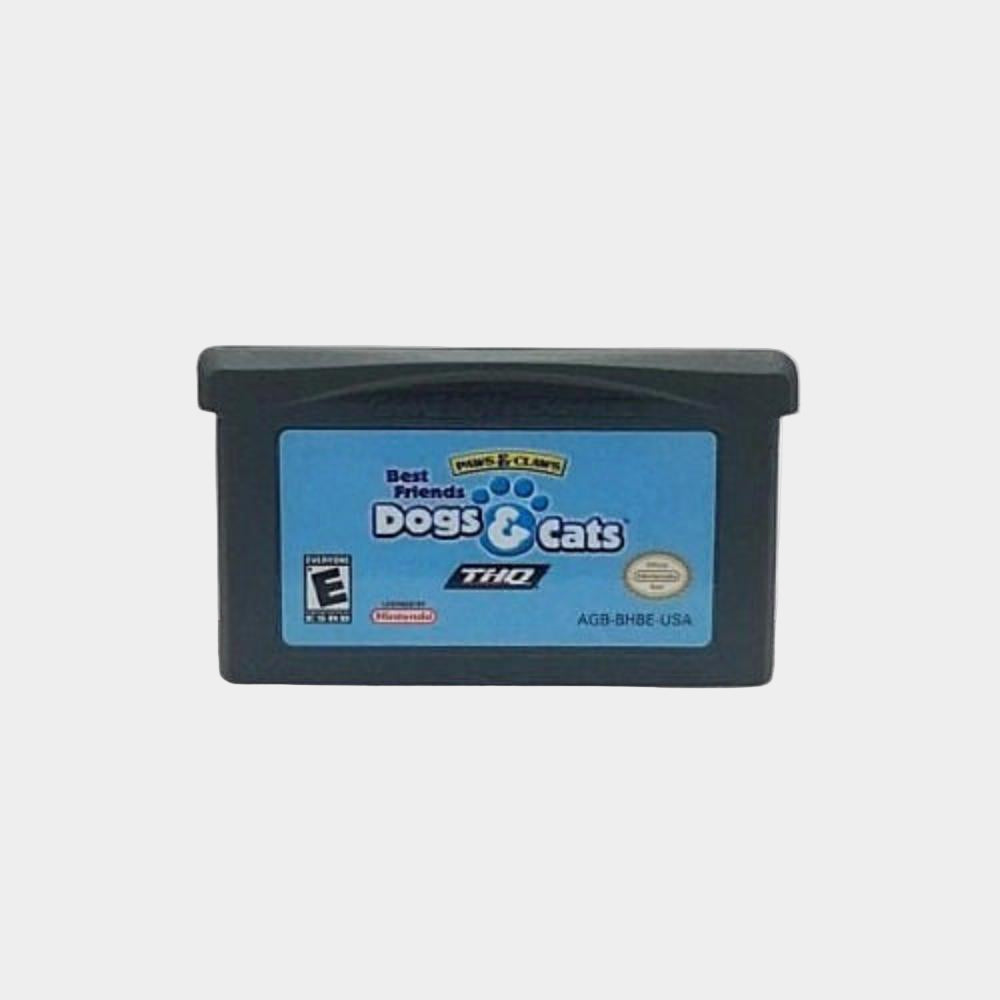 Paws & Claws Best Friends Dogs & Cats Nintendo Game Boy Advance.