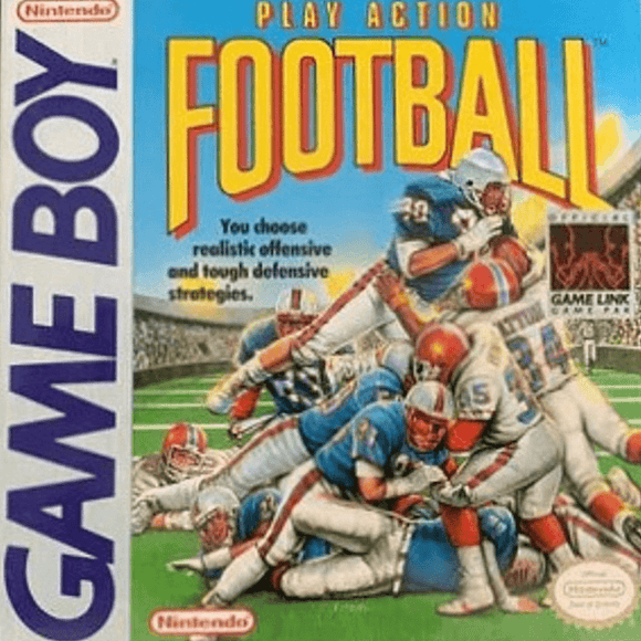 Play Action Football Nintendo Game Boy.