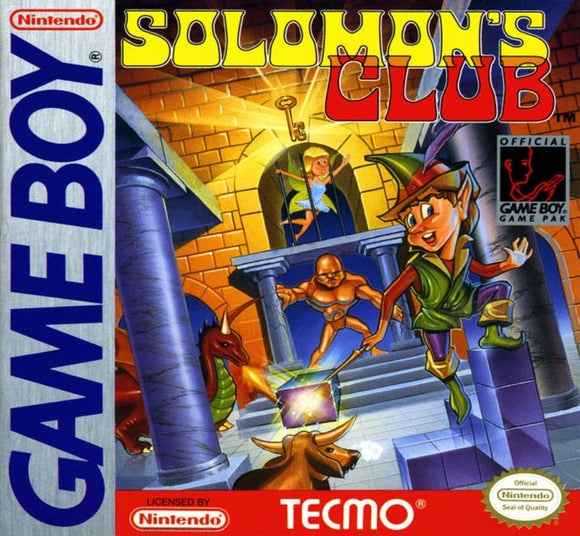 Solomon's Club Nintendo Game Boy.