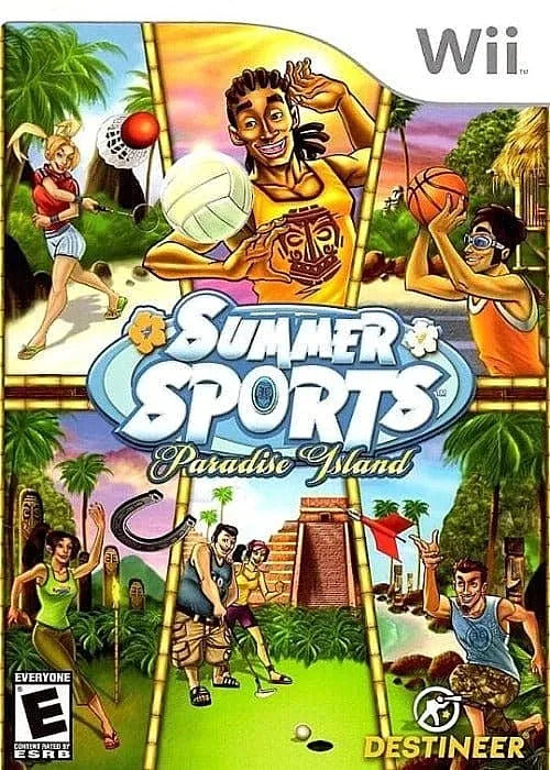 Summer Sports Paradise Island Island - Nintendo Wii Game.