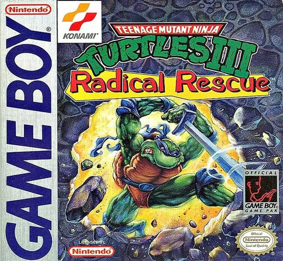 Teenage Mutant Ninja Turtles III: Radical Rescue - Game Boy