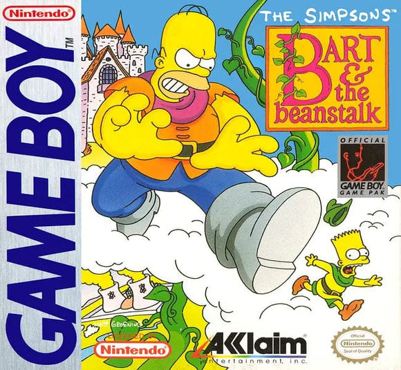 The Simpsons Bart & the Beanstalk - Game Boy