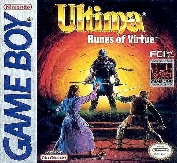 Ultima Runes of Virtue - Game Boy