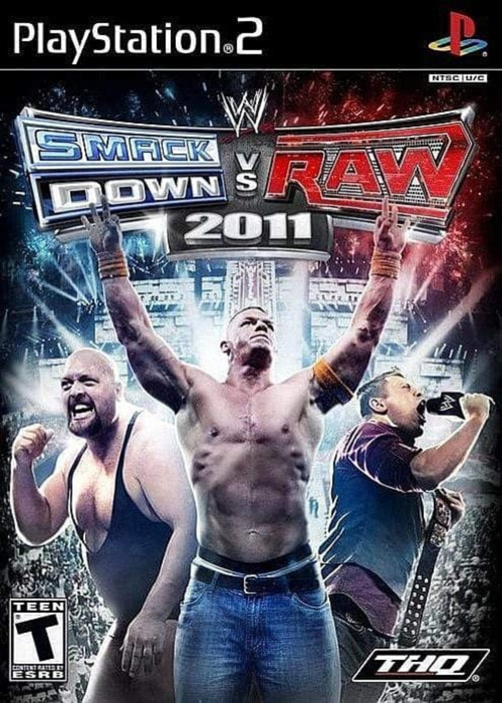 WWE SmackDown vs. Raw 2011 - Sony PlayStation 2 Game.