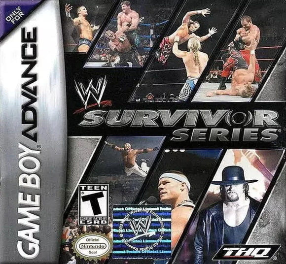 WWE Survivor Series Nintendo Game Boy Advance.