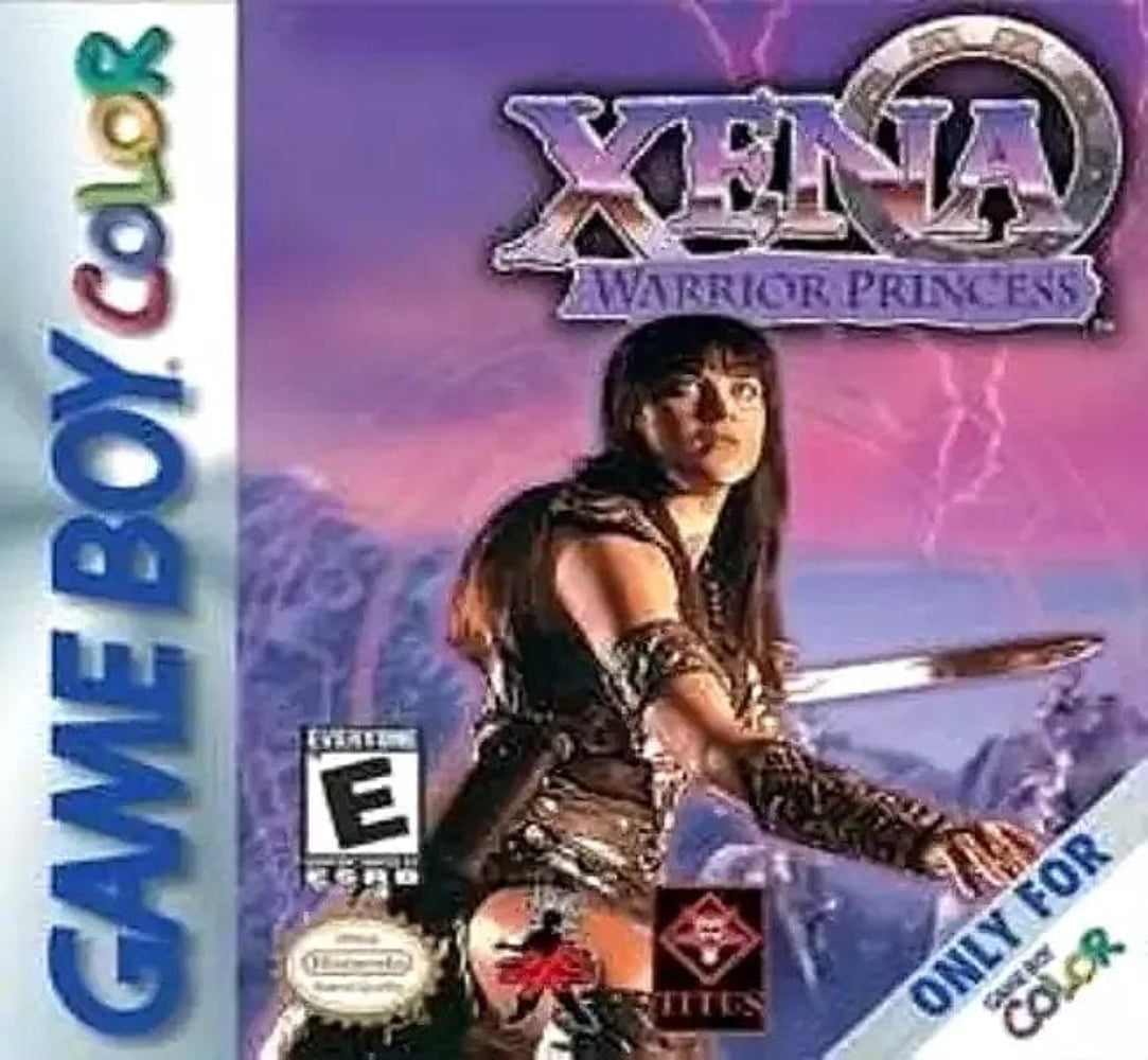Xena: Warrior Princess Nintendo Game Boy Color.