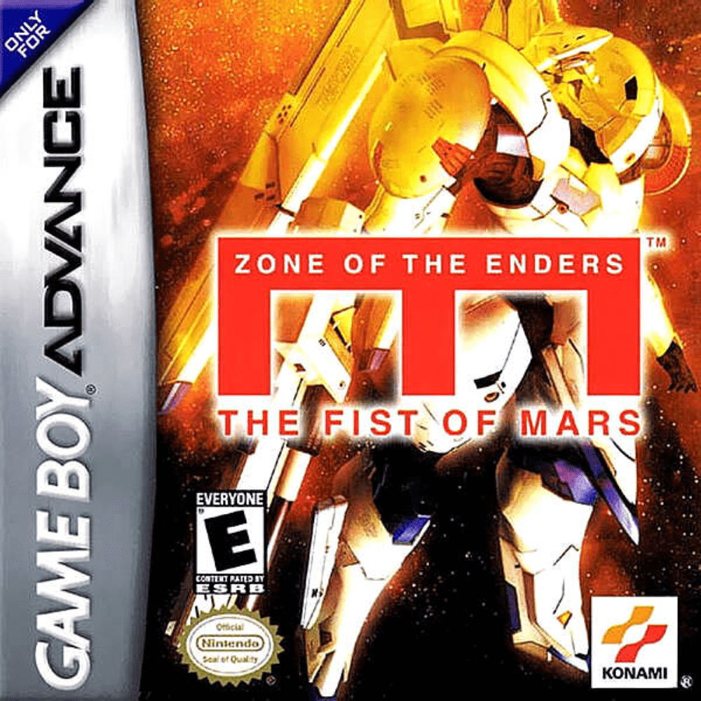 Zone of the Enders The Fist of Mars Nintendo Game Boy Advance.