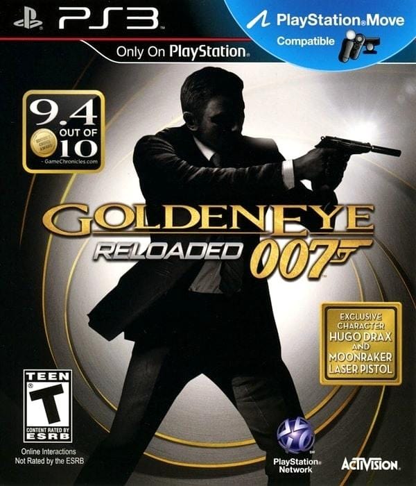GoldenEye 007 Reloaded (Sharpshooter Move Bundle) - PlayStation 3 — Poggers