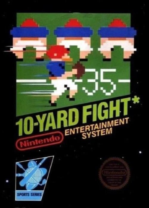 10-Yard Fight Nintendo NES Video Game - Gandorion Games