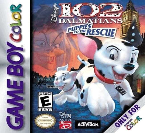 102 Dalmatians Puppies to the Rescue - Game Boy Color - Gandorion Games