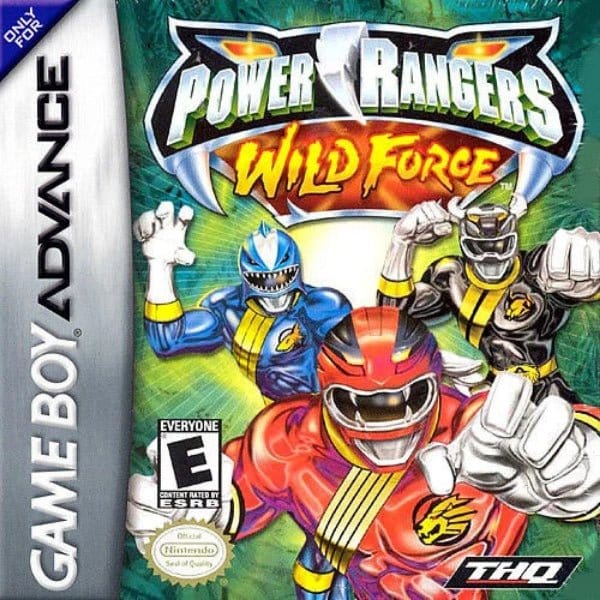  Power Rangers Wild Force Nintendo Game Boy Advance GBA - Gandorion Games