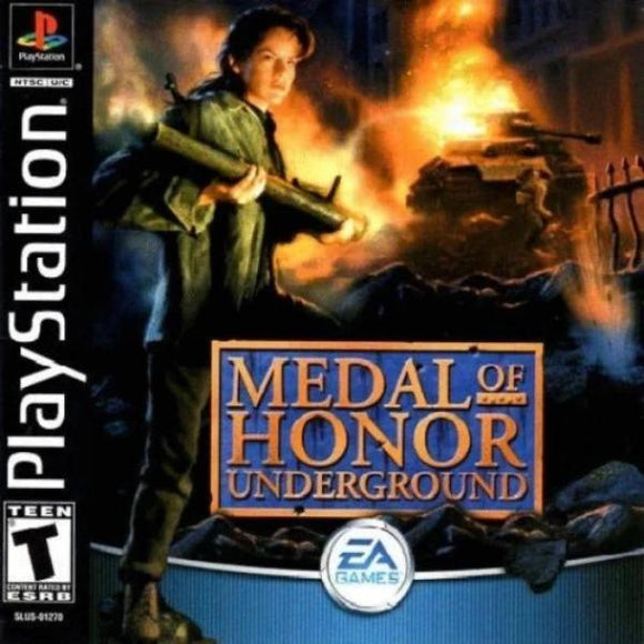 Medal of Honor Underground Medal of Honor Underground Sony PlayStation 1 - Gandorion Games