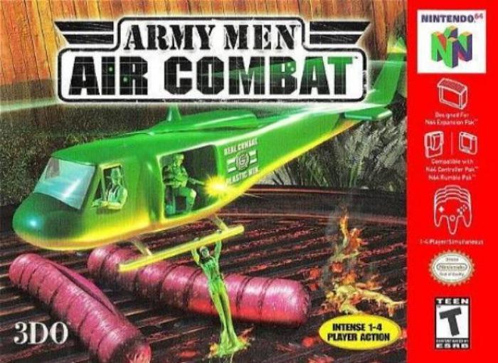 Army Men Air Combat Nintendo 64 Video Game N64 - Gandorion Games