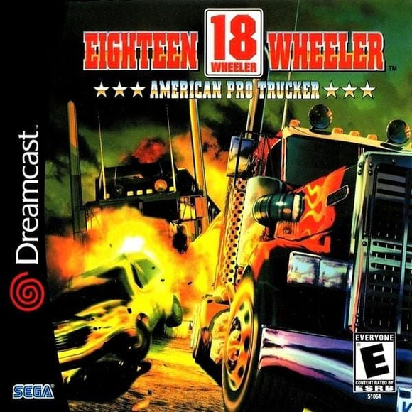 18 Wheeler American Pro Trucker Sega Dreamcast Game - Gandorion Games