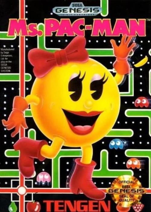 Ms. Pac-Man Sega Genesis Game - Gandorion Games