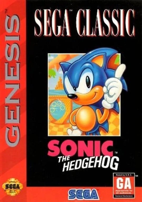 Sonic the Hedgehog Sega Genesis - Gandorion Games