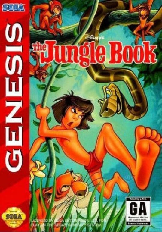 The Jungle Book Sega Genesis - Gandorion Games
